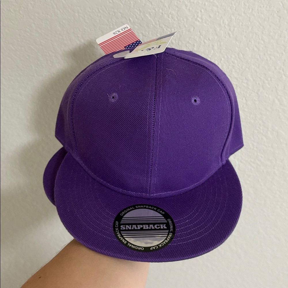 Justin Bieber Purple Snapback Cap